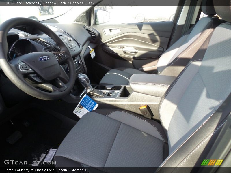 Shadow Black / Charcoal Black 2018 Ford Escape SE