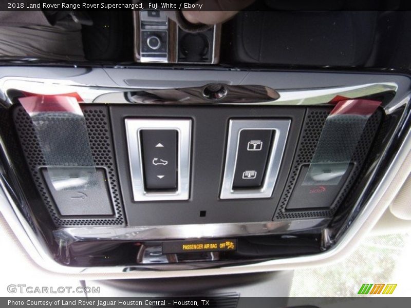 Fuji White / Ebony 2018 Land Rover Range Rover Supercharged