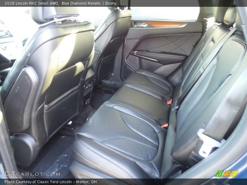 Blue Diamond Metallic / Ebony 2018 Lincoln MKC Select AWD