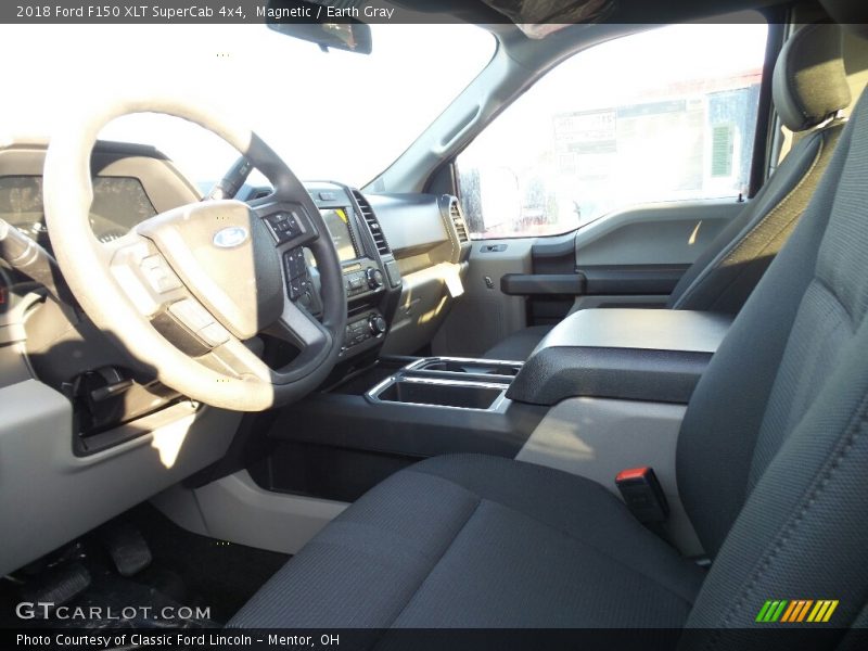 Magnetic / Earth Gray 2018 Ford F150 XLT SuperCab 4x4