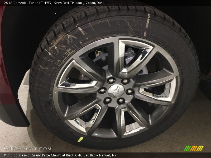 Siren Red Tintcoat / Cocoa/Dune 2018 Chevrolet Tahoe LT 4WD