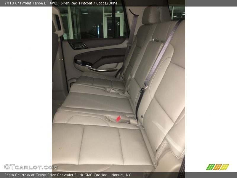 Siren Red Tintcoat / Cocoa/Dune 2018 Chevrolet Tahoe LT 4WD