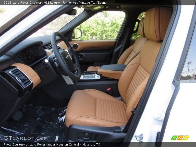 Fuji White / Vintage Tan/Ebony 2018 Land Rover Discovery HSE Luxury