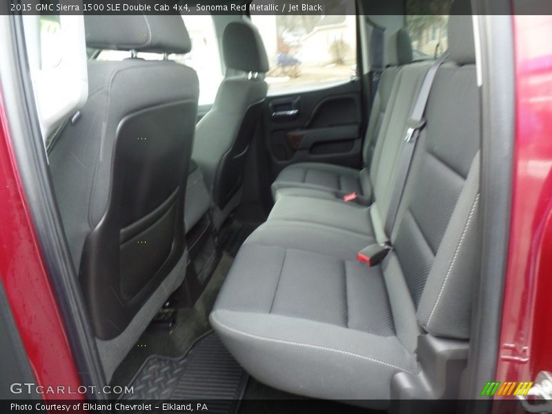 Sonoma Red Metallic / Jet Black 2015 GMC Sierra 1500 SLE Double Cab 4x4