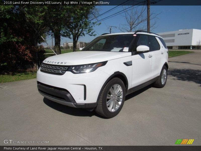 Fuji White / Vintage Tan/Ebony 2018 Land Rover Discovery HSE Luxury