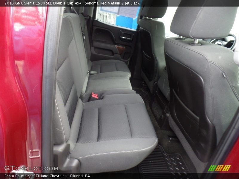 Sonoma Red Metallic / Jet Black 2015 GMC Sierra 1500 SLE Double Cab 4x4