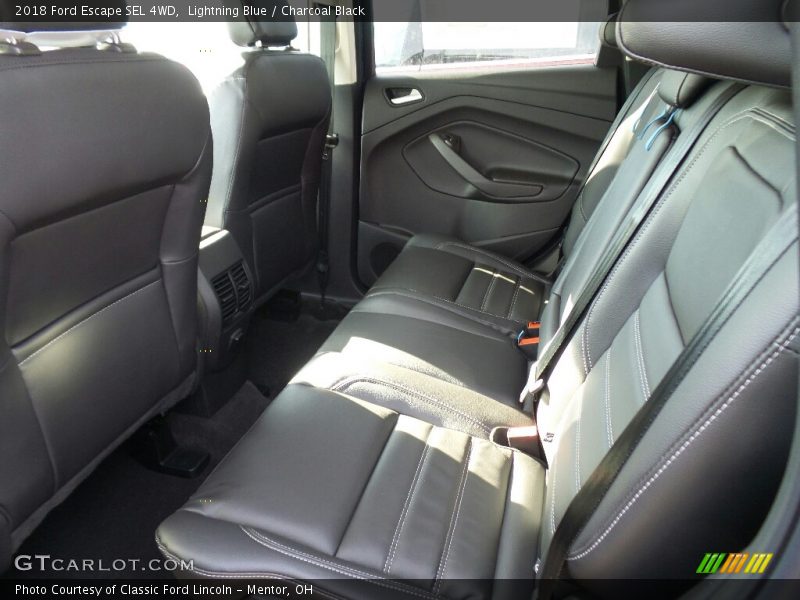 Lightning Blue / Charcoal Black 2018 Ford Escape SEL 4WD