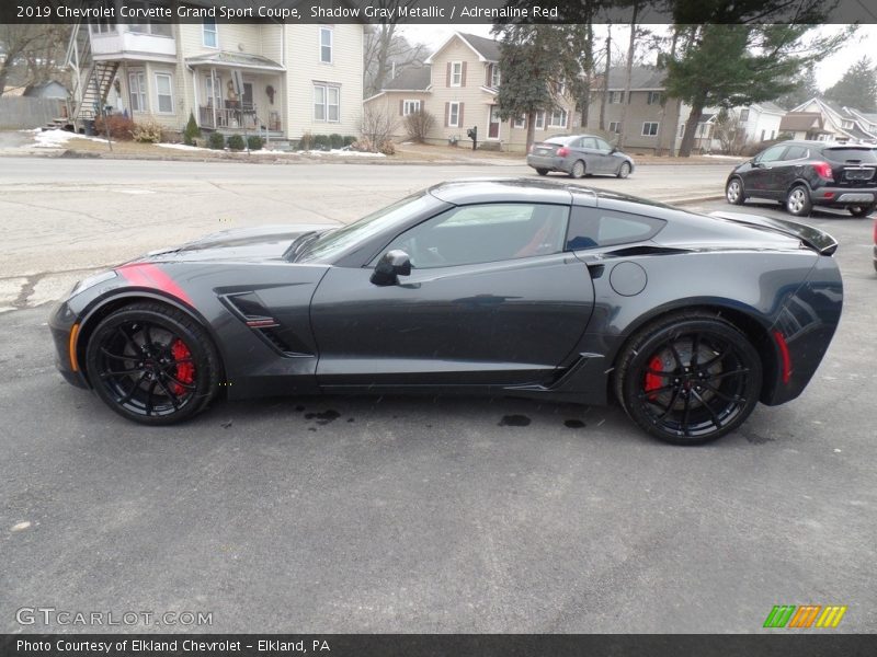  2019 Corvette Grand Sport Coupe Shadow Gray Metallic
