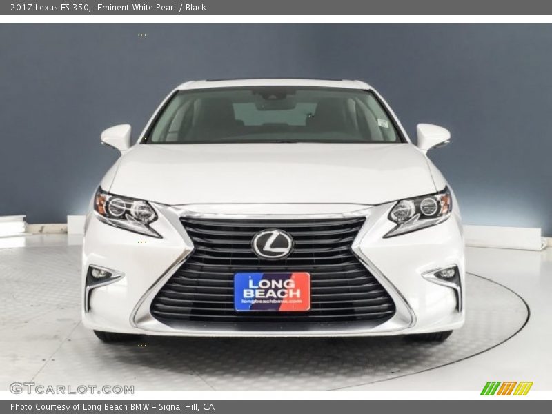 Eminent White Pearl / Black 2017 Lexus ES 350