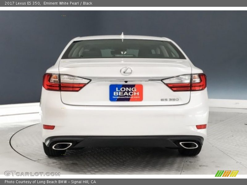 Eminent White Pearl / Black 2017 Lexus ES 350