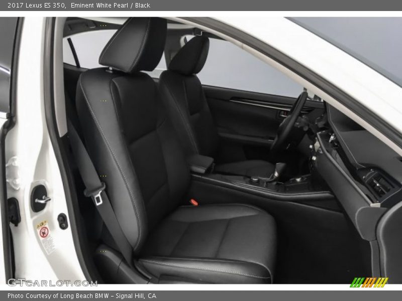 Eminent White Pearl / Black 2017 Lexus ES 350