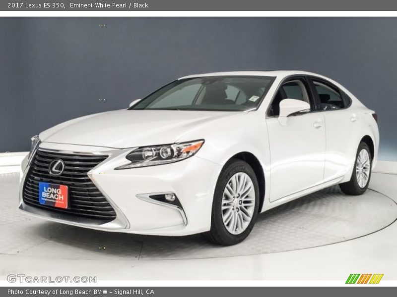 Eminent White Pearl / Black 2017 Lexus ES 350