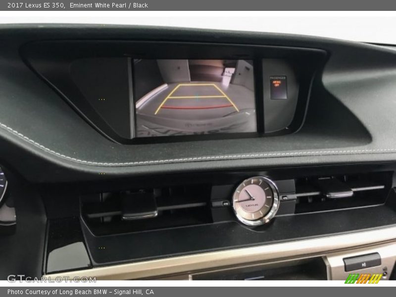 Eminent White Pearl / Black 2017 Lexus ES 350