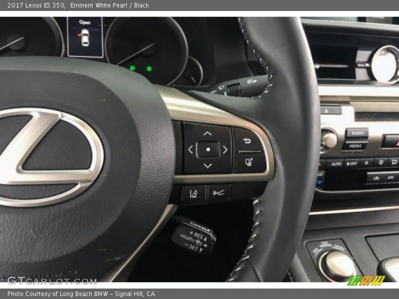 Eminent White Pearl / Black 2017 Lexus ES 350