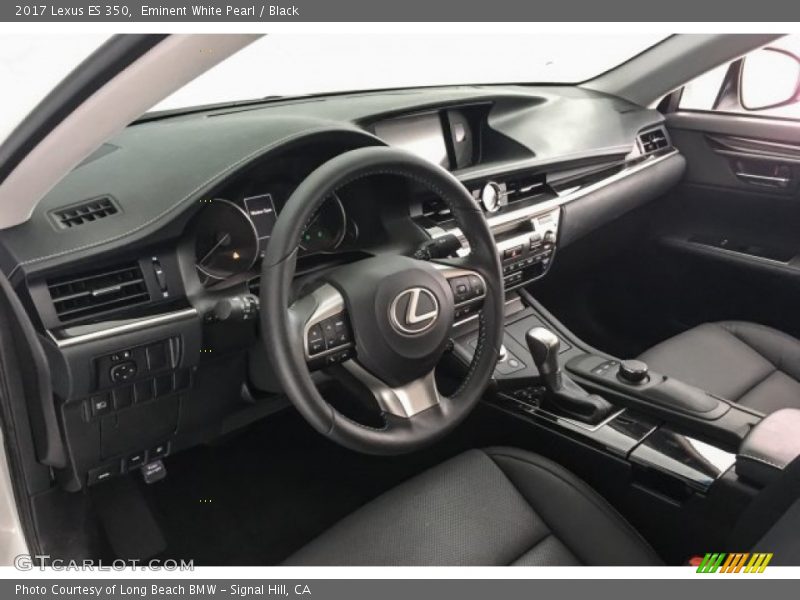 Eminent White Pearl / Black 2017 Lexus ES 350