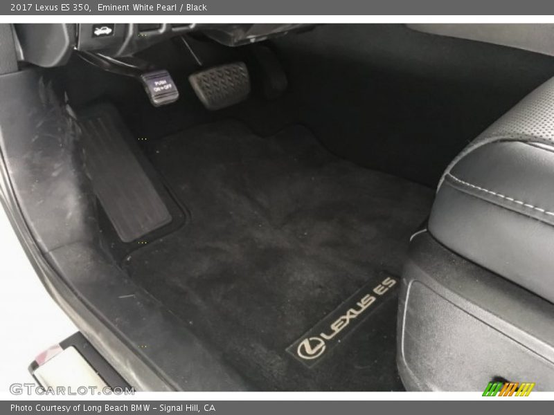 Eminent White Pearl / Black 2017 Lexus ES 350
