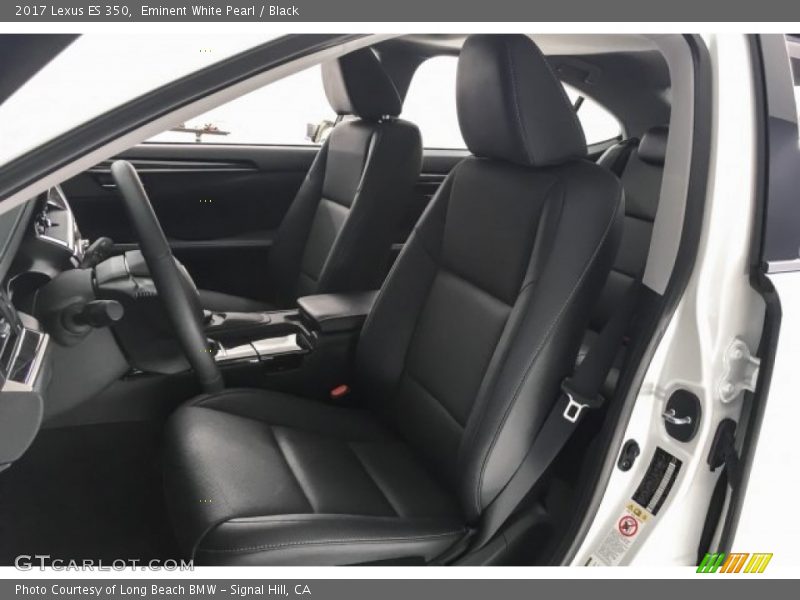 Eminent White Pearl / Black 2017 Lexus ES 350