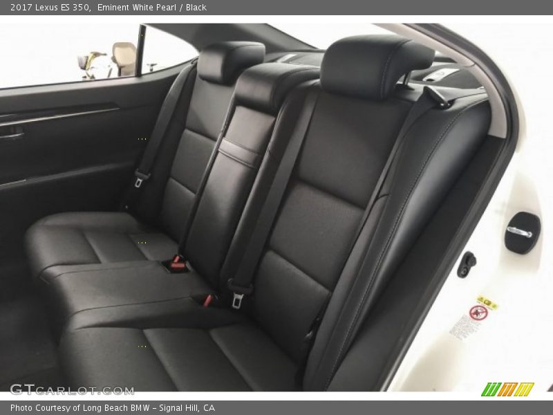 Eminent White Pearl / Black 2017 Lexus ES 350