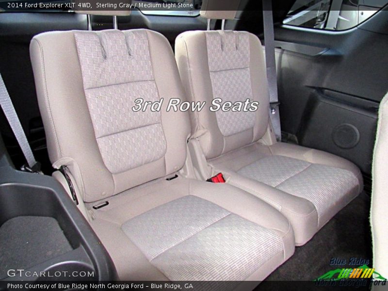 Sterling Gray / Medium Light Stone 2014 Ford Explorer XLT 4WD