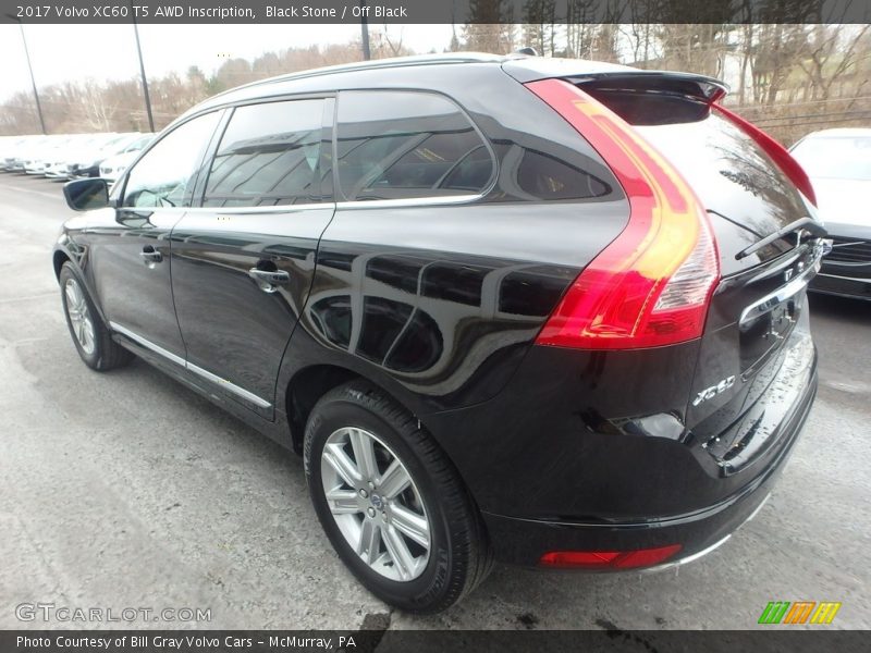 Black Stone / Off Black 2017 Volvo XC60 T5 AWD Inscription