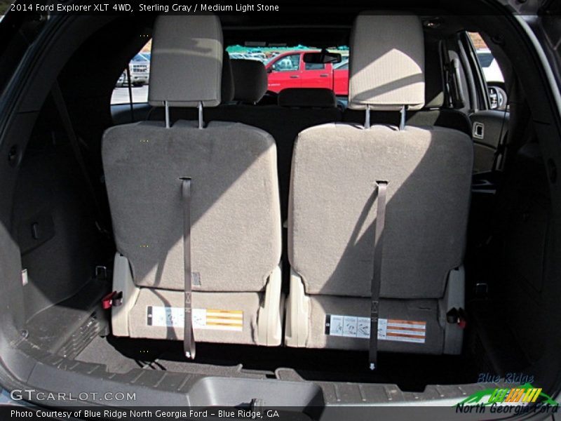 Sterling Gray / Medium Light Stone 2014 Ford Explorer XLT 4WD