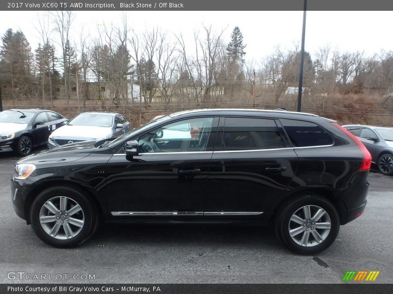 Black Stone / Off Black 2017 Volvo XC60 T5 AWD Inscription