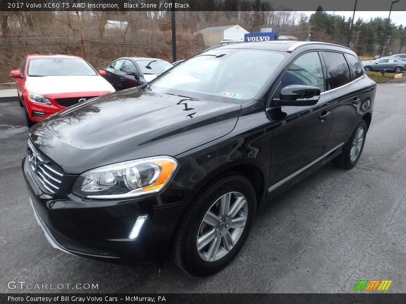 Black Stone / Off Black 2017 Volvo XC60 T5 AWD Inscription