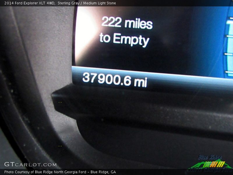 Sterling Gray / Medium Light Stone 2014 Ford Explorer XLT 4WD