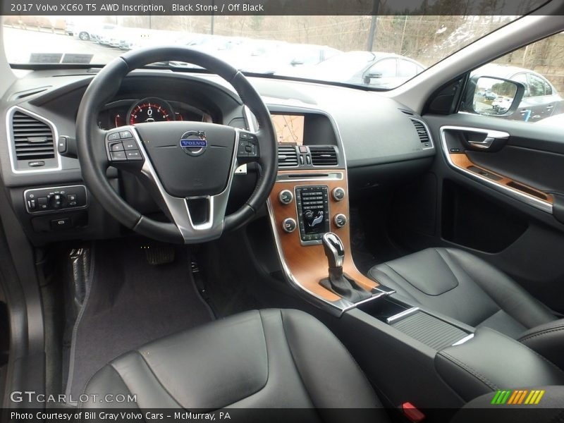 Black Stone / Off Black 2017 Volvo XC60 T5 AWD Inscription