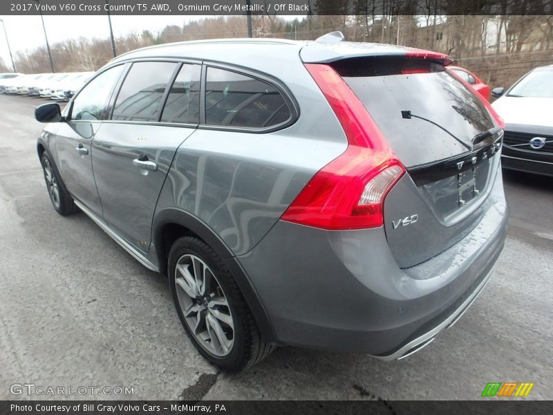 Osmium Grey Metallic / Off Black 2017 Volvo V60 Cross Country T5 AWD