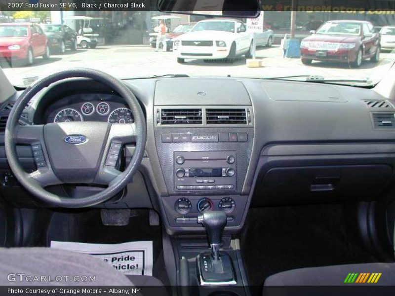 Black / Charcoal Black 2007 Ford Fusion SE V6