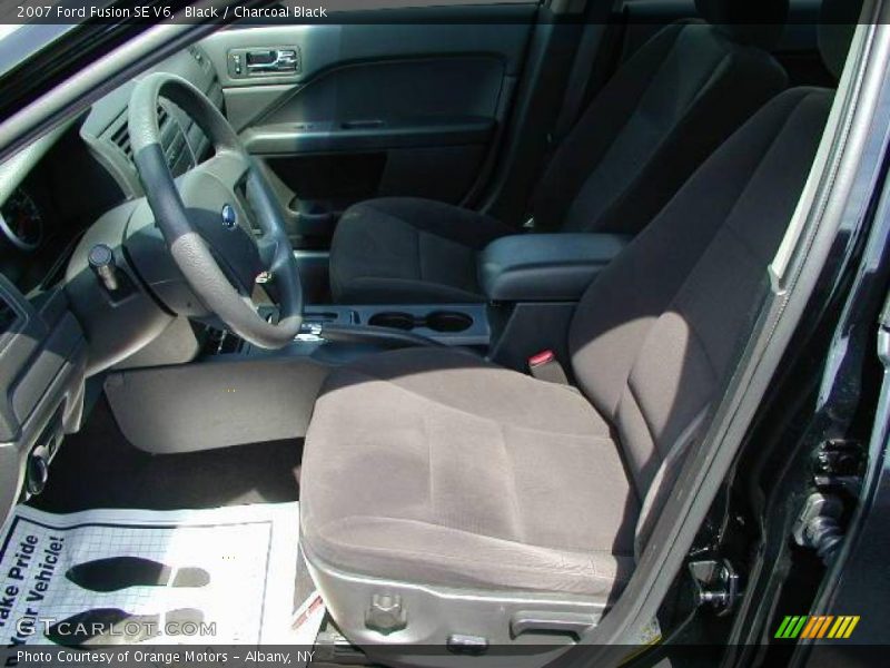 Black / Charcoal Black 2007 Ford Fusion SE V6