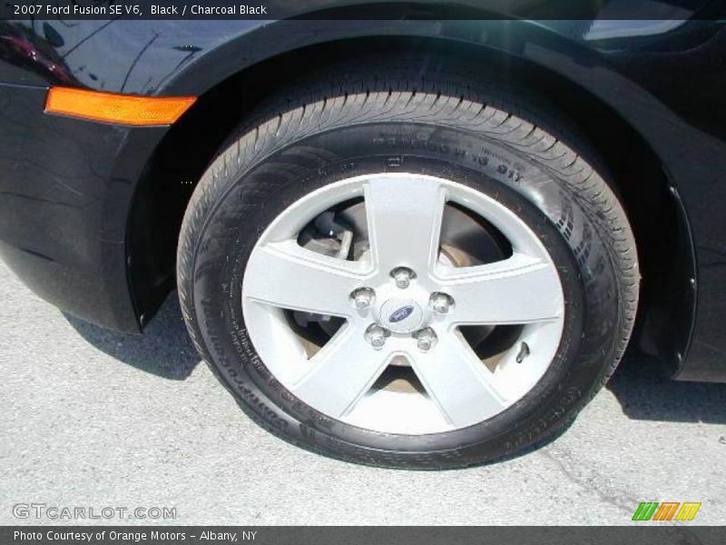 Black / Charcoal Black 2007 Ford Fusion SE V6