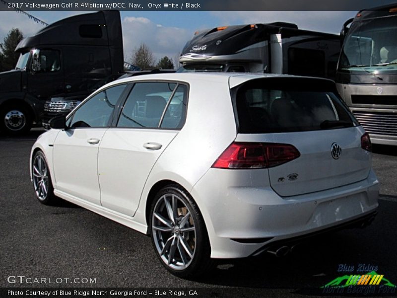 Oryx White / Black 2017 Volkswagen Golf R 4Motion w/DCC. Nav.