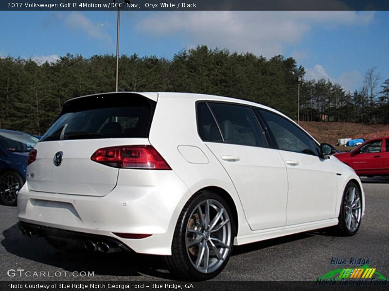 Oryx White / Black 2017 Volkswagen Golf R 4Motion w/DCC. Nav.