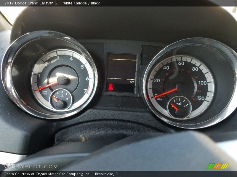 White Knuckle / Black 2017 Dodge Grand Caravan GT