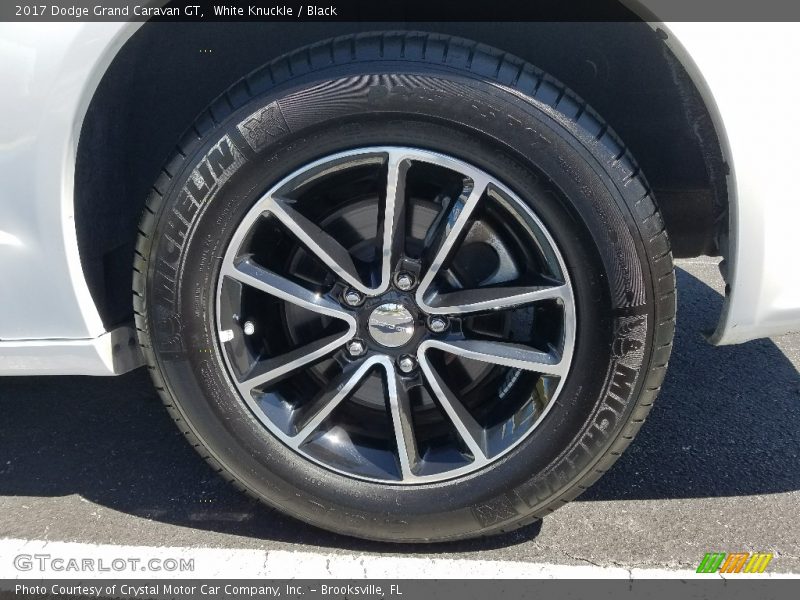 White Knuckle / Black 2017 Dodge Grand Caravan GT