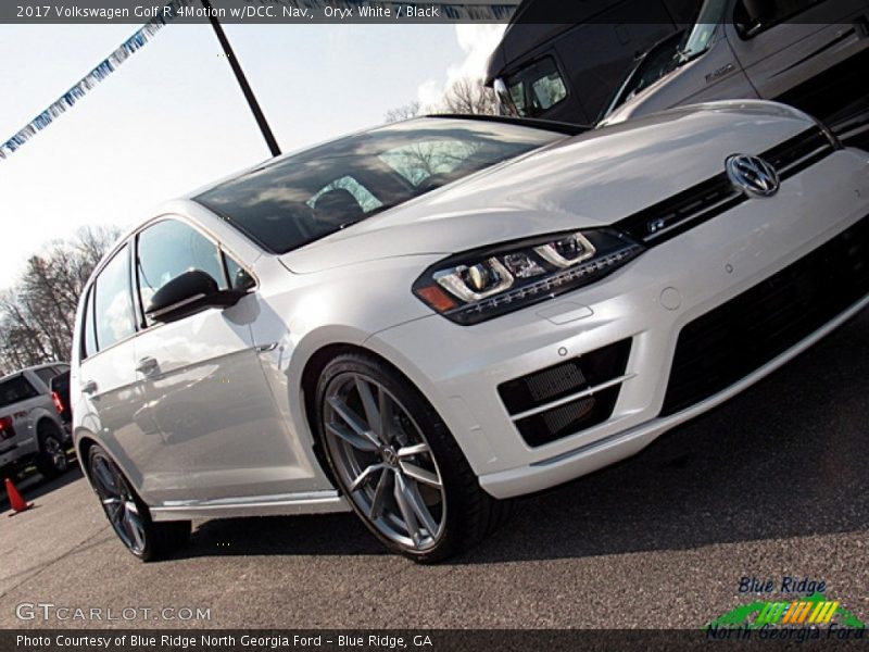 Oryx White / Black 2017 Volkswagen Golf R 4Motion w/DCC. Nav.