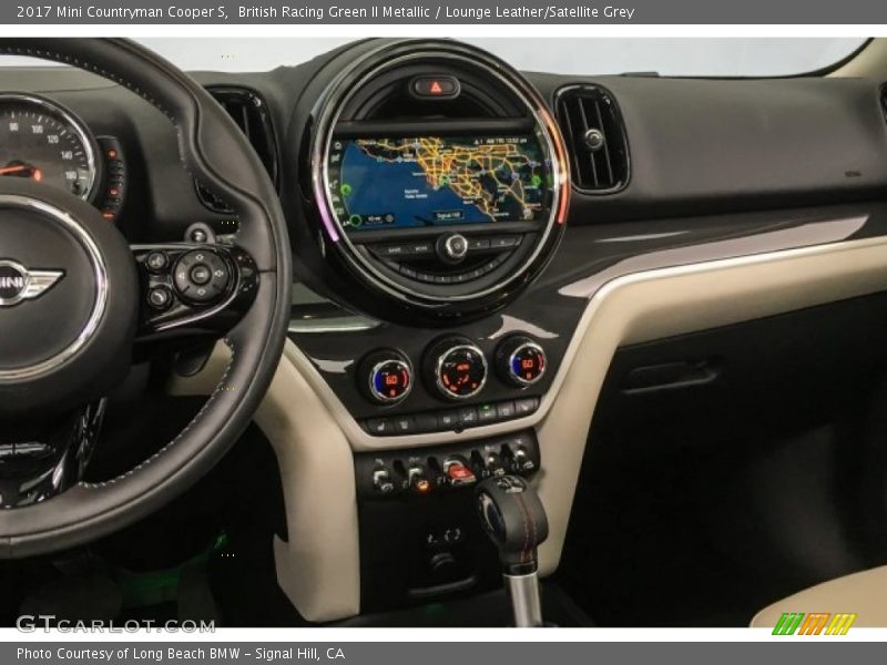 British Racing Green II Metallic / Lounge Leather/Satellite Grey 2017 Mini Countryman Cooper S