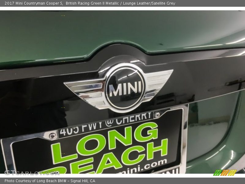British Racing Green II Metallic / Lounge Leather/Satellite Grey 2017 Mini Countryman Cooper S