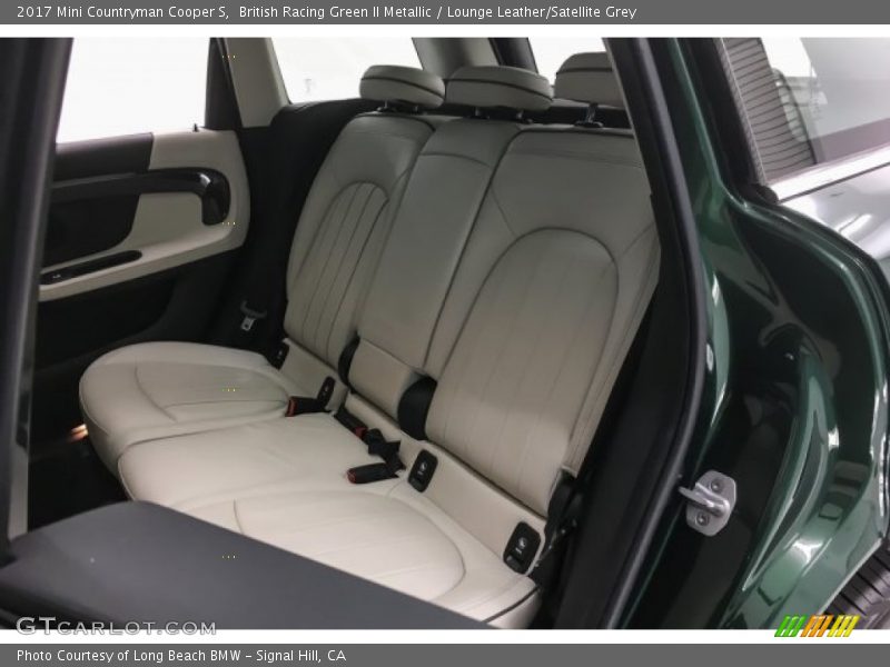 Rear Seat of 2017 Countryman Cooper S