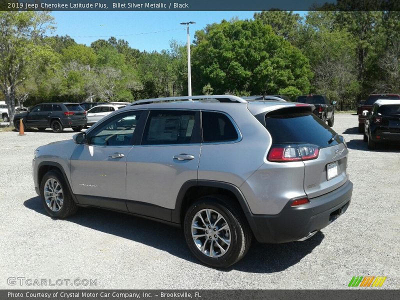 Billet Silver Metallic / Black 2019 Jeep Cherokee Latitude Plus