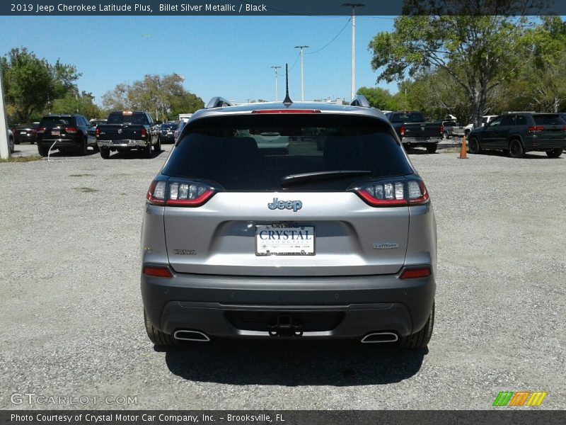 Billet Silver Metallic / Black 2019 Jeep Cherokee Latitude Plus