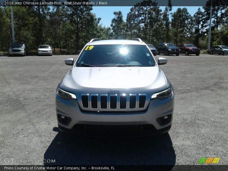 Billet Silver Metallic / Black 2019 Jeep Cherokee Latitude Plus