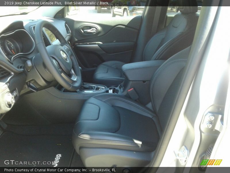 Billet Silver Metallic / Black 2019 Jeep Cherokee Latitude Plus