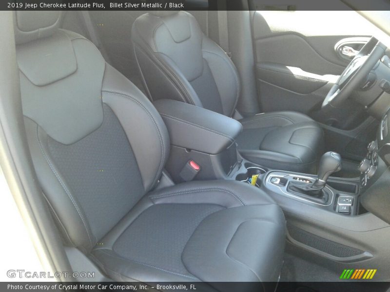 Billet Silver Metallic / Black 2019 Jeep Cherokee Latitude Plus