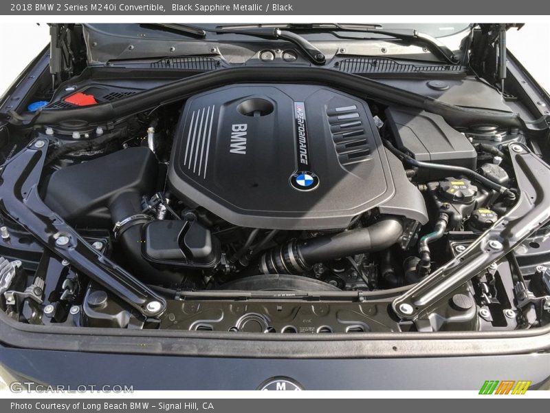  2018 2 Series M240i Convertible Engine - 3.0 Liter DI TwinPower Turbocharged DOHC 24-Valve VVT Inline 6 Cylinder