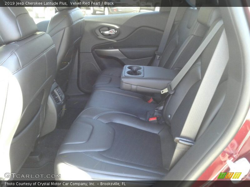 Velvet Red Pearl / Black 2019 Jeep Cherokee Latitude Plus