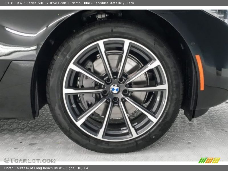 Black Sapphire Metallic / Black 2018 BMW 6 Series 640i xDrive Gran Turismo