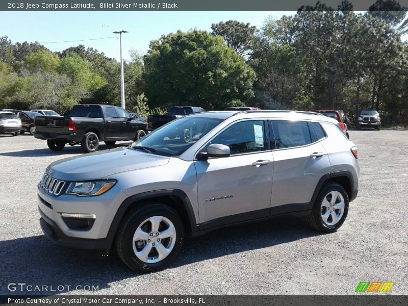 Billet Silver Metallic / Black 2018 Jeep Compass Latitude